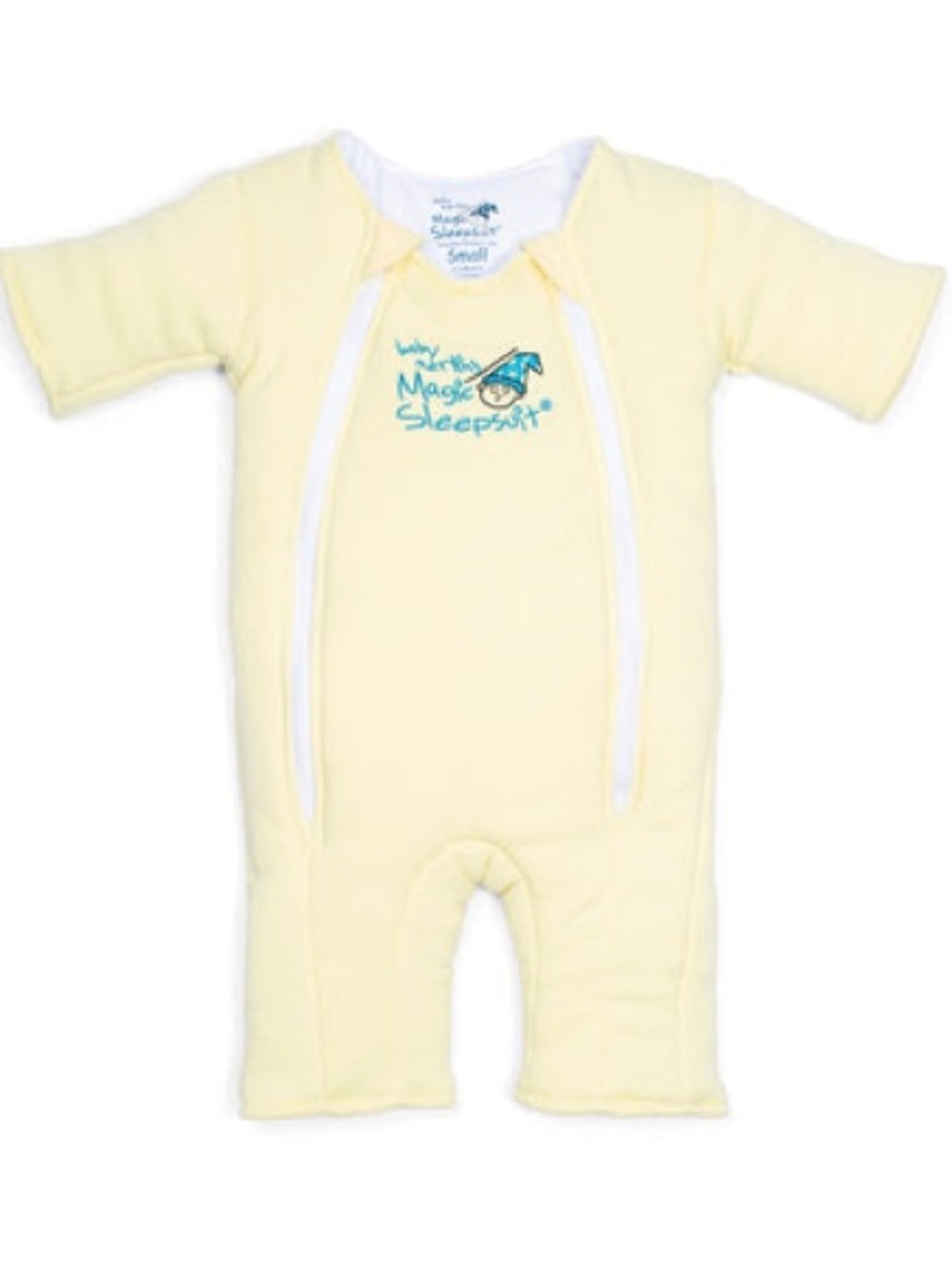 Merlin Magic Sleepsuit Baby Sleep Sack in Pale Yellow